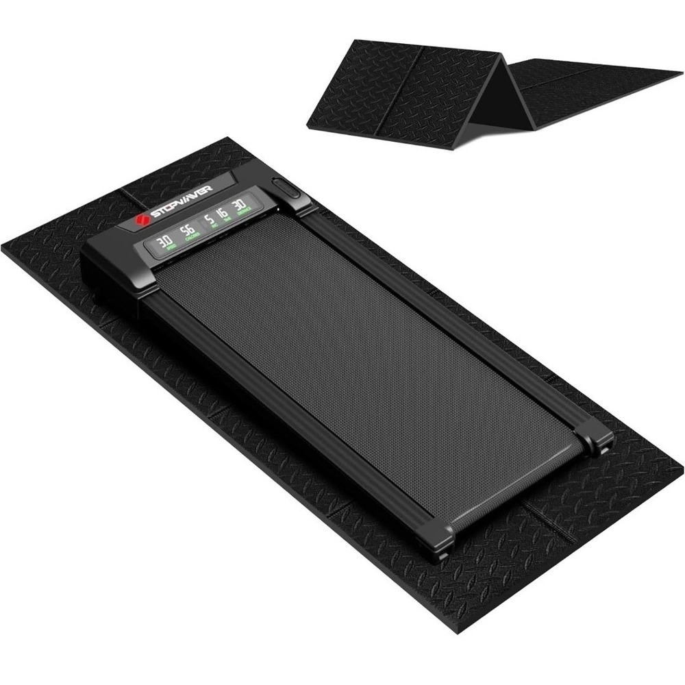 Stepwaver Walking Pad Mat for Carpet, Treamill Mat for Hardwood Floors55x24